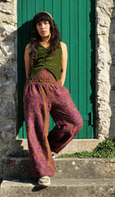 Load image into Gallery viewer, Paisley Fleece Trousers