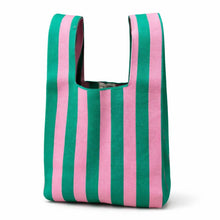 Load image into Gallery viewer, Candy Stripe Knitted Bag
