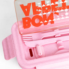 Load image into Gallery viewer, Helio Ferretti Bon Appetit Lunch Box in Pink