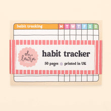 Load image into Gallery viewer, A6 Habit Tracker Notepad
