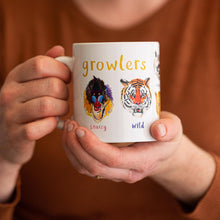 Load image into Gallery viewer, Growlers Ceramic Animal Pun Mug