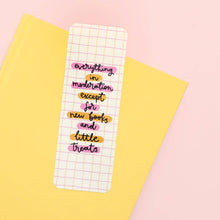 Load image into Gallery viewer, New Books & Little Treats Bookmark