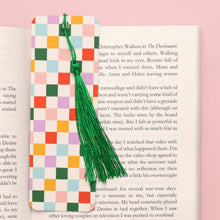 Load image into Gallery viewer, Picnic Check Bookmark