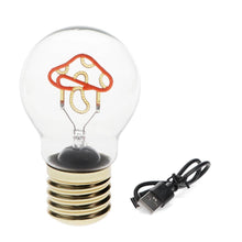 Load image into Gallery viewer, Mushroom USB Rechargeable Light Bulb Lamp