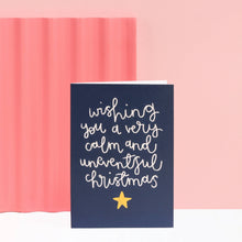 Load image into Gallery viewer, Uneventful Christmas Greetings Card