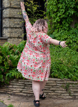 Load image into Gallery viewer, Rebel Romance Strawberry Picnic Stretch Smock Dress