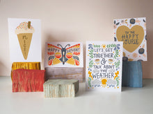 Load image into Gallery viewer, Let's Get Together & Talk About The Weather Greetings Card