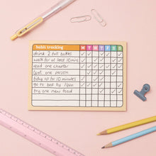 Load image into Gallery viewer, A6 Habit Tracker Notepad