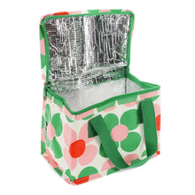 Load image into Gallery viewer, Pink & Green Daisy Lunch Bag