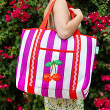 Load image into Gallery viewer, Recycled Plastic Cherry Tote Bag