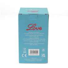 Load image into Gallery viewer, Love USB Rechargeable Light Bulb Lamp