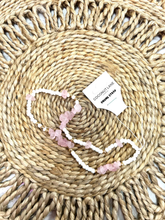 Load image into Gallery viewer, Pink & White Magic Beaded Phone Strap