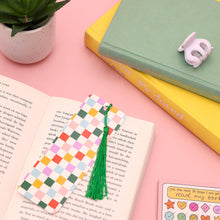 Load image into Gallery viewer, Picnic Check Bookmark