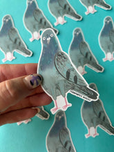 Load image into Gallery viewer, Barnaby The Pigeon Vinyl Sticker