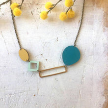 Load image into Gallery viewer, Bloc Statement Necklace