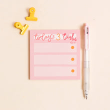 Load image into Gallery viewer, Today's 3 Tasks Memo Pad