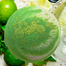 Load image into Gallery viewer, Frozen Lime Margarita Handmade Bath Bomb