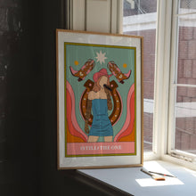 Load image into Gallery viewer, Shania Twain Tarot Card Art Print