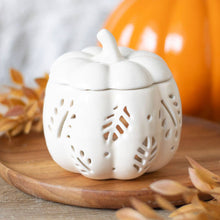 Load image into Gallery viewer, Off White Pumpkin Oil Burner