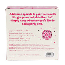 Load image into Gallery viewer, Large Pink Disco Ball