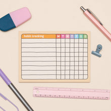 Load image into Gallery viewer, A6 Habit Tracker Notepad