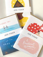 Load image into Gallery viewer, Hugs & Kisses Winning Ticket Greetings Card
