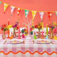Load image into Gallery viewer, Gingham Cotton Fabric Bunting