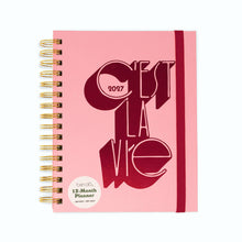 Load image into Gallery viewer, Ban.do 2027 C'est La Vie Pink Medium Planner PRE-ORDER