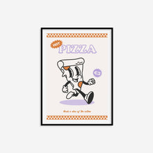 Load image into Gallery viewer, Retro Pizza Print