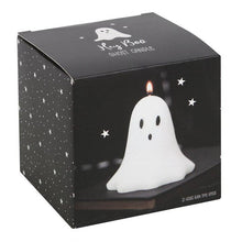 Load image into Gallery viewer, 10cm Unscented Ghost Shaped Candle