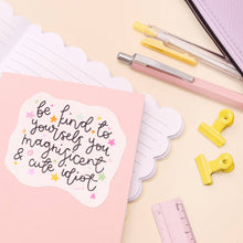 Load image into Gallery viewer, Be Kind To Yourself Vinyl Sticker