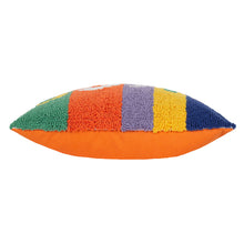 Load image into Gallery viewer, Disco Multicoloured Knitted Cushion