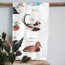 Load image into Gallery viewer, Floaters Bird Cotton Tea Towel
