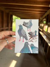 Load image into Gallery viewer, Pigeon Pals Postcard