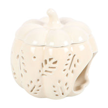 Load image into Gallery viewer, Off White Pumpkin Oil Burner