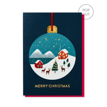 Load image into Gallery viewer, Winter Wonderland Pop-out Bauble Christmas Card