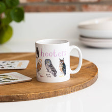 Load image into Gallery viewer, Hooters Ceramic Bird Pun Mug