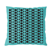Load image into Gallery viewer, Magpie x Hornsea Circles Cushion in Teal