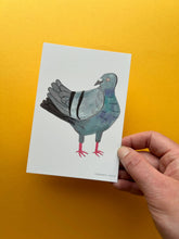Load image into Gallery viewer, Derpy Pigeon Postcard