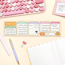 Load image into Gallery viewer, Keyboard Daily Planner