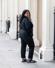 Load image into Gallery viewer, Rebel Romance Jet Black Boiler Suit