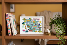 Load image into Gallery viewer, Sheffield Map Print