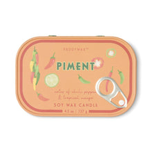Load image into Gallery viewer, Paddywax Bistro Piment Tin Candle