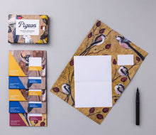 Load image into Gallery viewer, Golden Flight Pigeon Pack of 6 Folding Letter Set