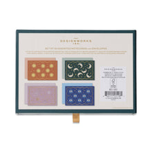 Load image into Gallery viewer, Set of 16 Assorted Celestial Notecards