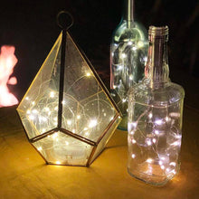 Load image into Gallery viewer, Gold Bottle Stopper Light