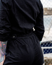 Load image into Gallery viewer, Rebel Romance Jet Black Boiler Suit