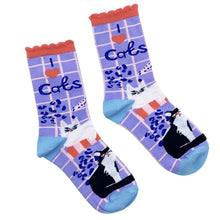 Load image into Gallery viewer, Catnip 'I Love Cats' Bamboo Socks