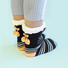 Load image into Gallery viewer, Feline Slipper Socks