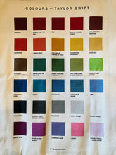 Load image into Gallery viewer, Colours of Taylor Swift Tote Bag